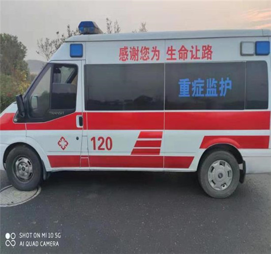 恩阳救护车出租服务案例3